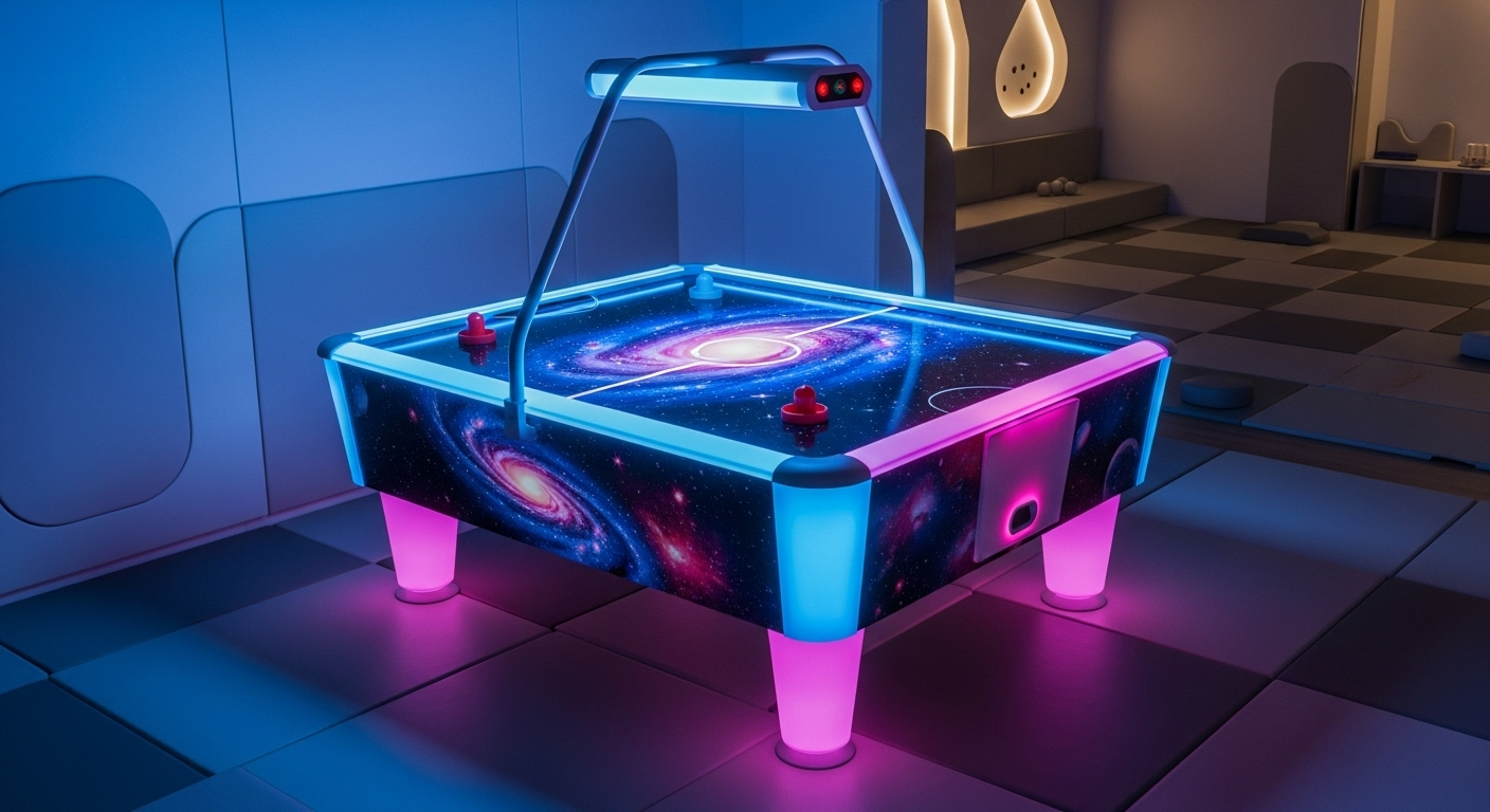 Cosmic Air Hockey
